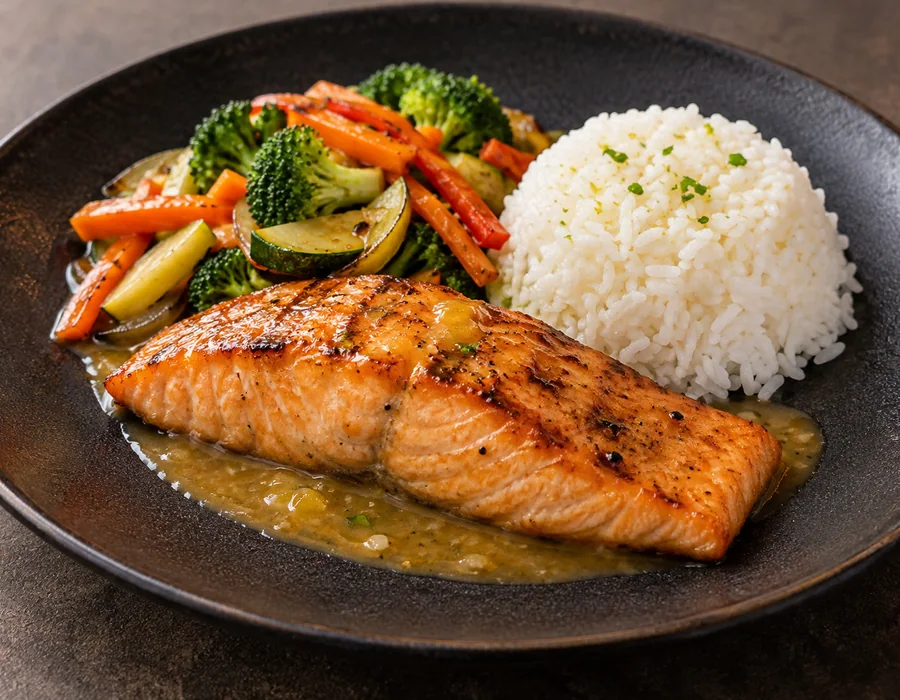 Salmão Grelhado